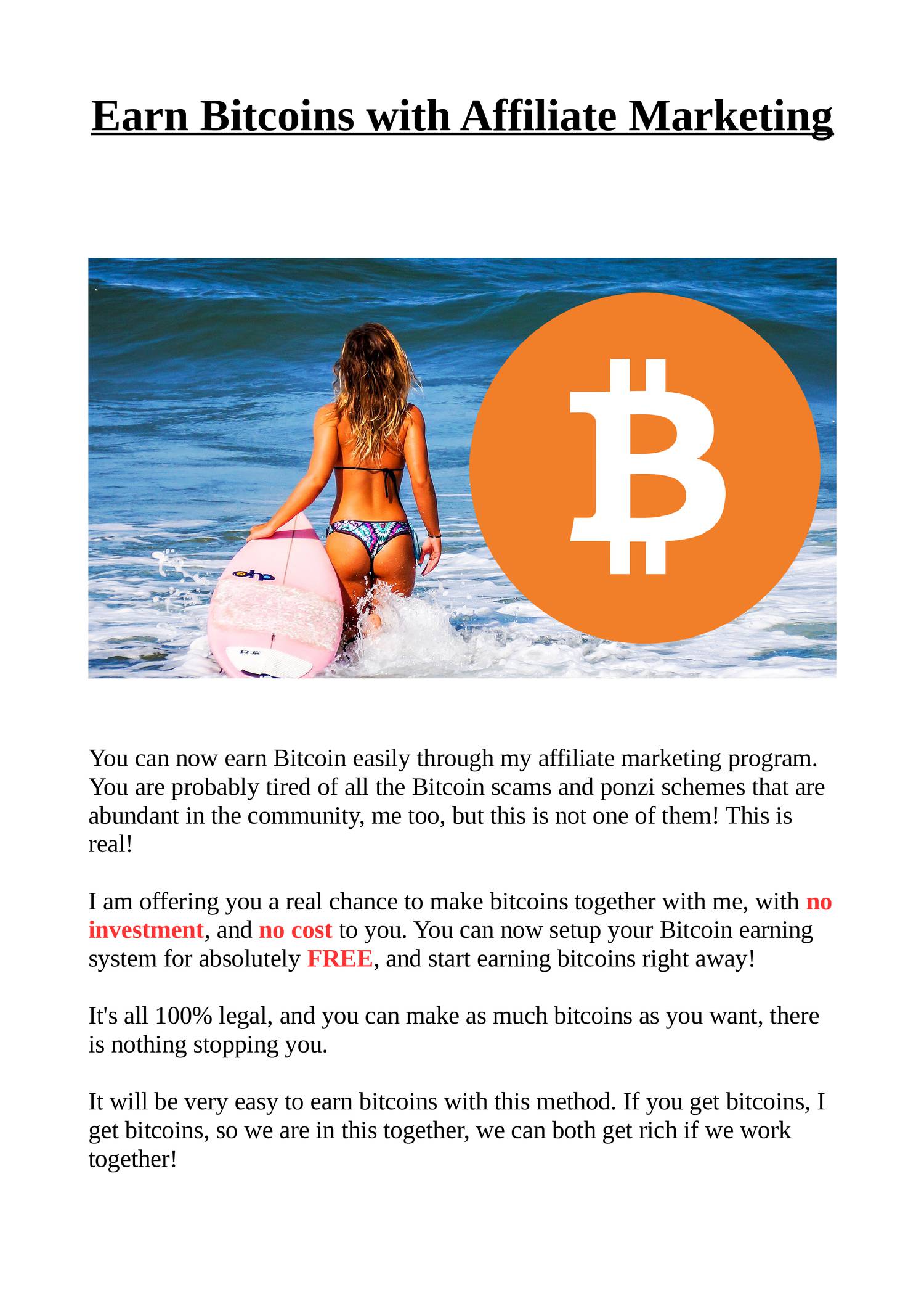 Earn Bi!   tcoins With Affiliate Marketing Pdf Docdroid - 